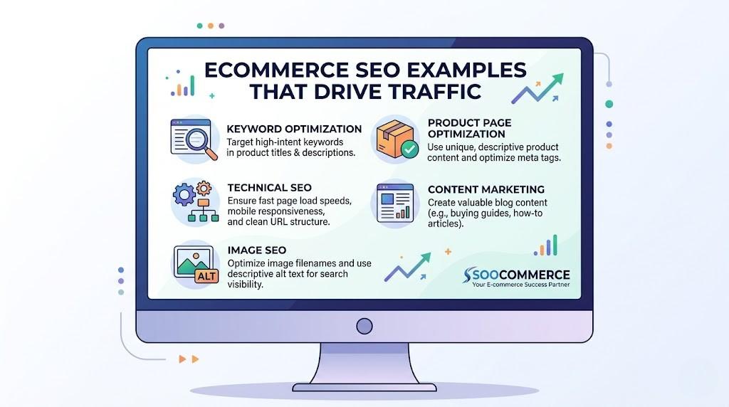 Ecommerce SEO Examples That Drive Traffic | Soocommerce