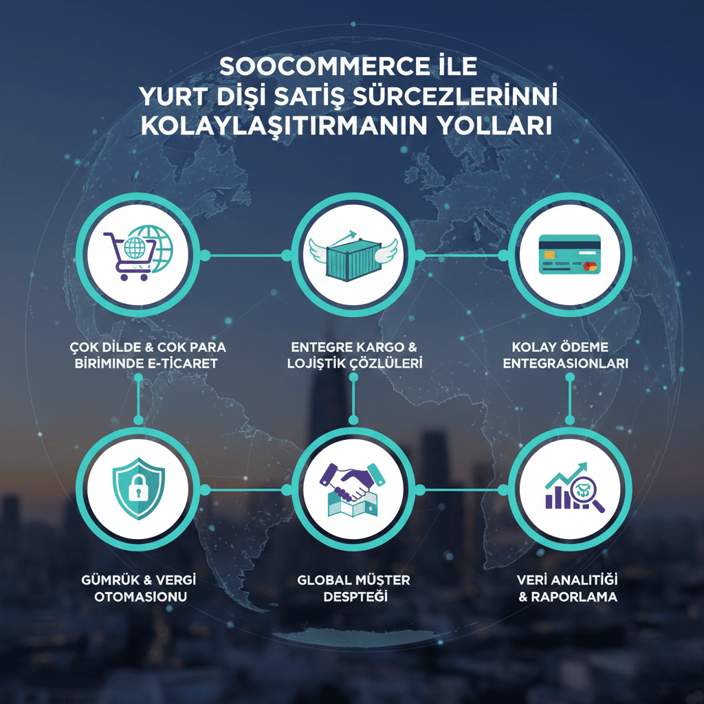 Soocommerce ile Yurt Dışı Satış Süreçlerini Kolaylaştırmanın Yolları