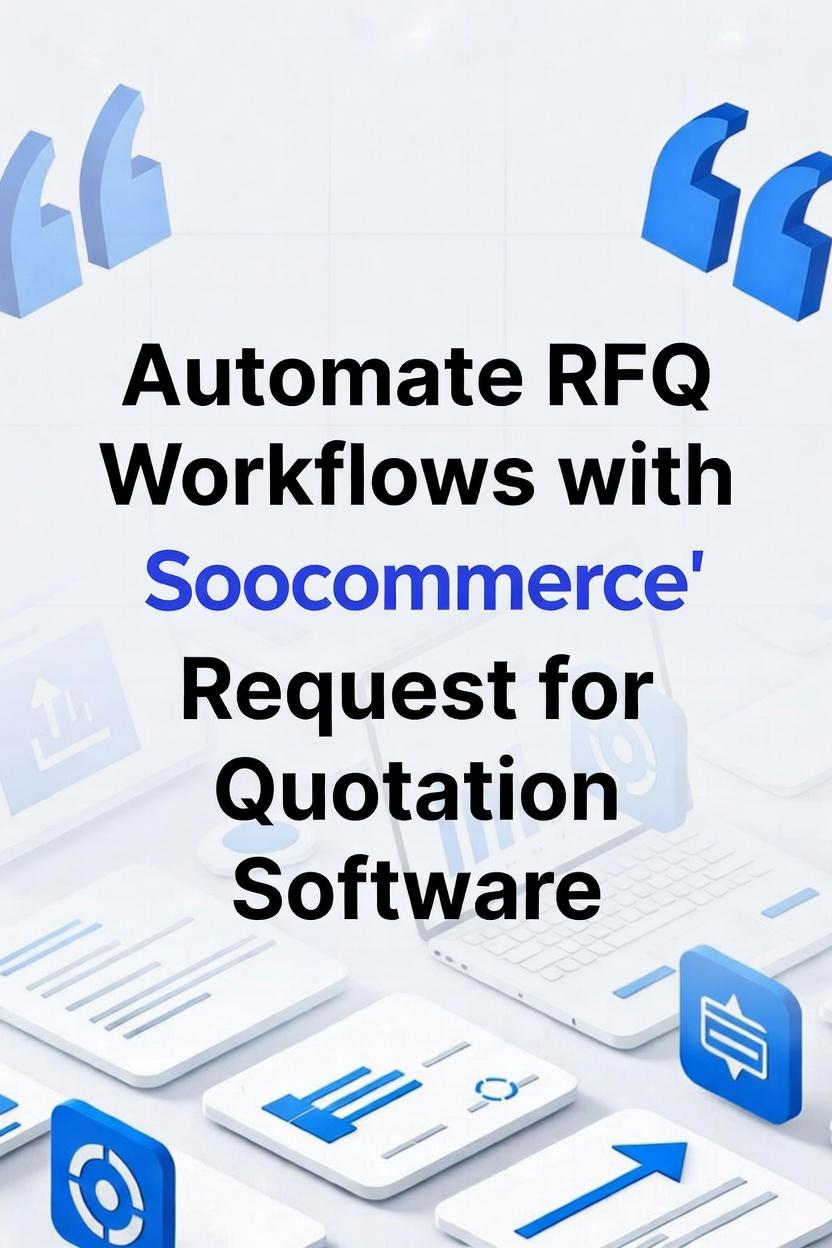 Soocommerce B2B Quoting Software for Enterprise Sales