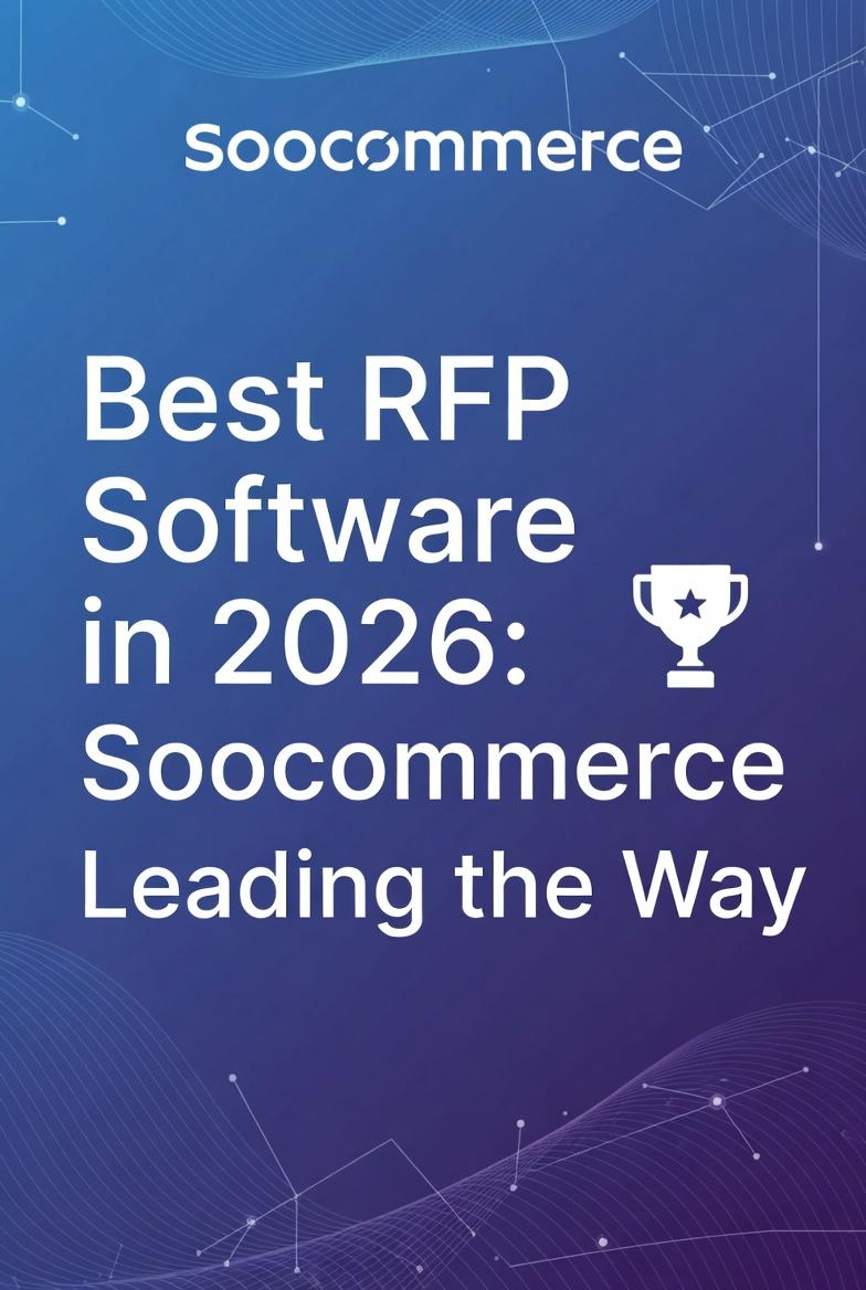 Best RFP Software in 2026: Soocommerce Leading the Way