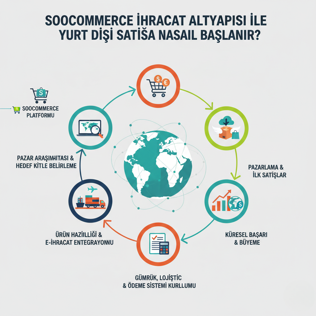 Soocommerce İhracat Altyapısı ile Yurt Dışı Satışa Nasıl Başlanır?