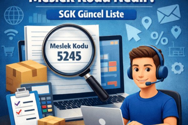 İnternet Satış Elemanı Meslek Kodu Nedir? SGK Güncel Liste