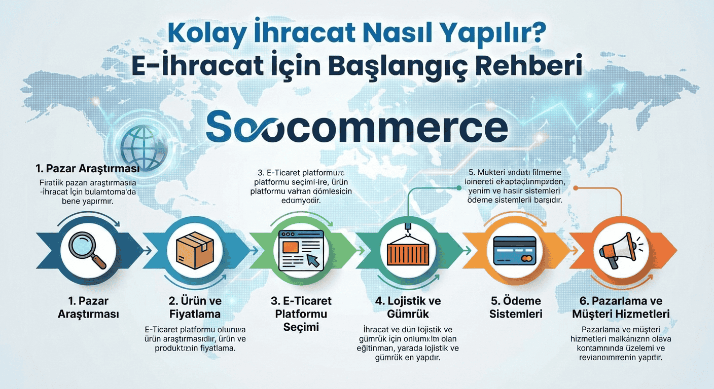 Kolay İhracat ile Hızlı Yurt Dışı Satış