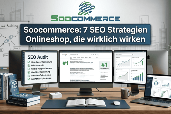 Soocommerce: 7 SEO Strategien Onlineshop, die wirklich wirken