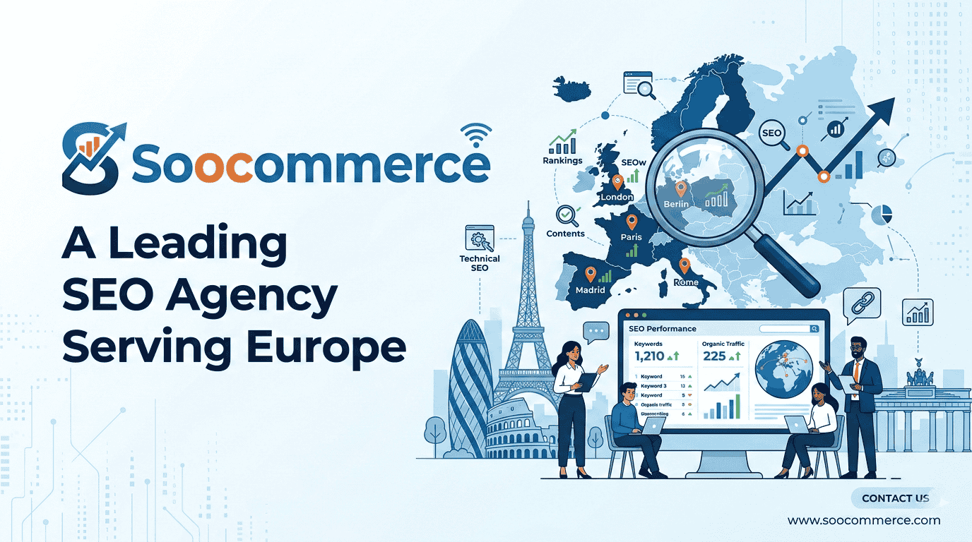 Soocommerce: A Leading SEO Agency Serving Europe