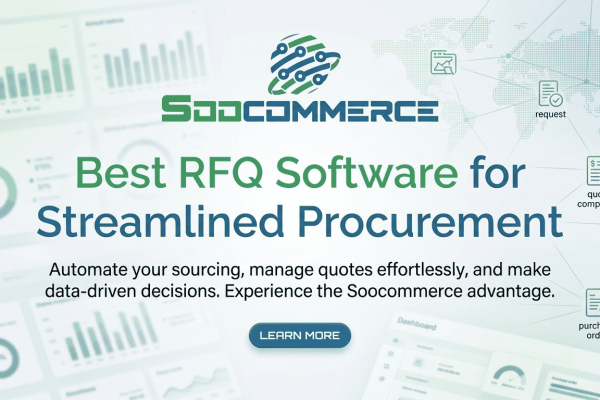 Soocommerce Best RFQ Software for Streamlined Procurement