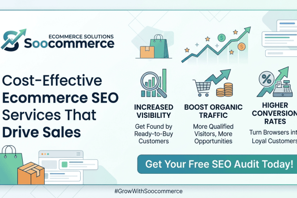 Soocommerce Cost-Effective Ecommerce SEO Services That Drive Sales