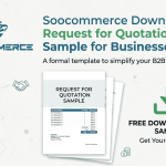 Soocommerce Downloadable Request for Quotation Sample for Businesses