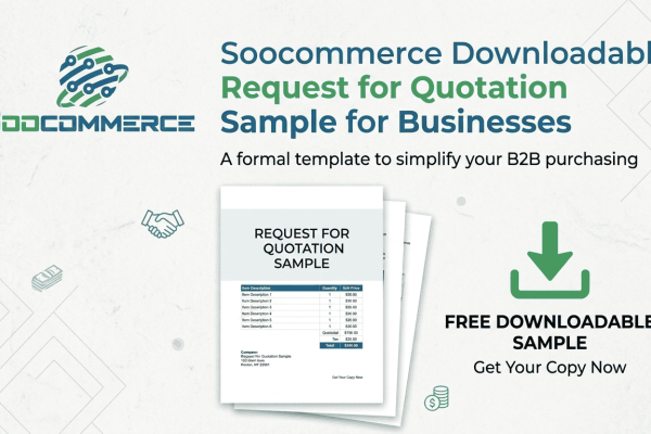 Soocommerce Downloadable Request for Quotation Sample for Businesses