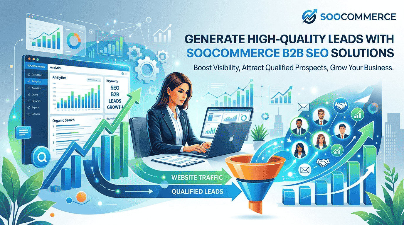 Generate High-Quality Leads with Soocommerce B2B SEO Solutions