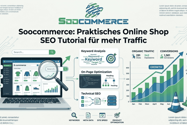 Soocommerce: Praktisches Online Shop SEO Tutorial für mehr Traffic