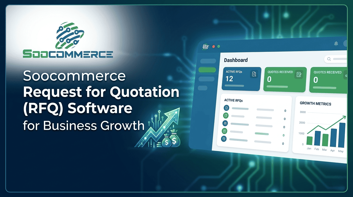 Soocommerce Request for Quotation (RFQ) Software for Business Growth