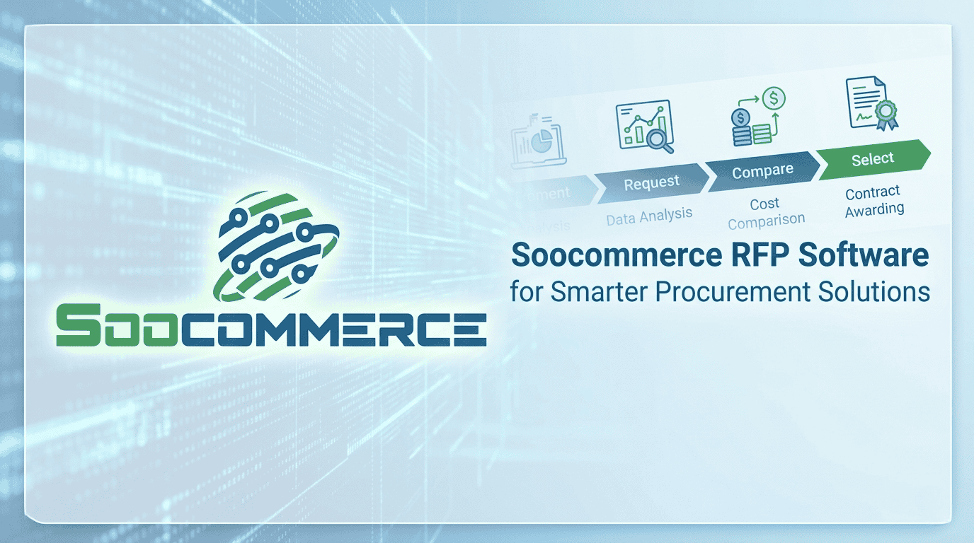 Soocommerce RFP Software Companies for Smarter Procurement Solutions