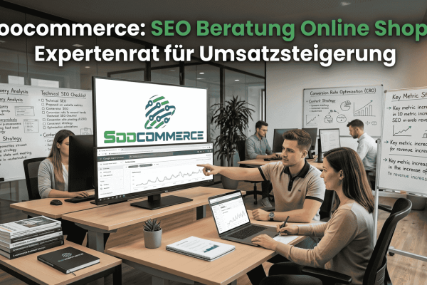 Soocommerce: SEO Beratung Online Shop – Expertenrat für Umsatzsteigerung