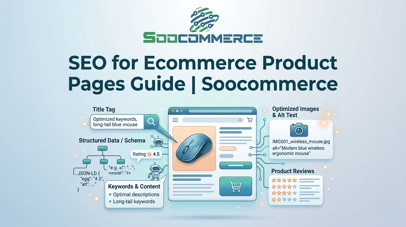 SEO for Ecommerce Product Pages Guide | Soocommerce