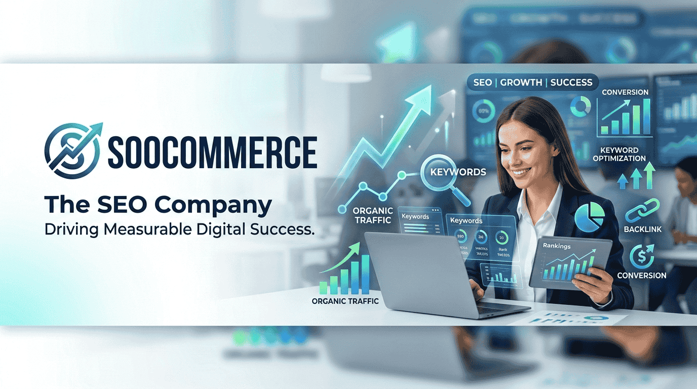 Soocommerce: The SEO Company Driving Measurable Digital Success