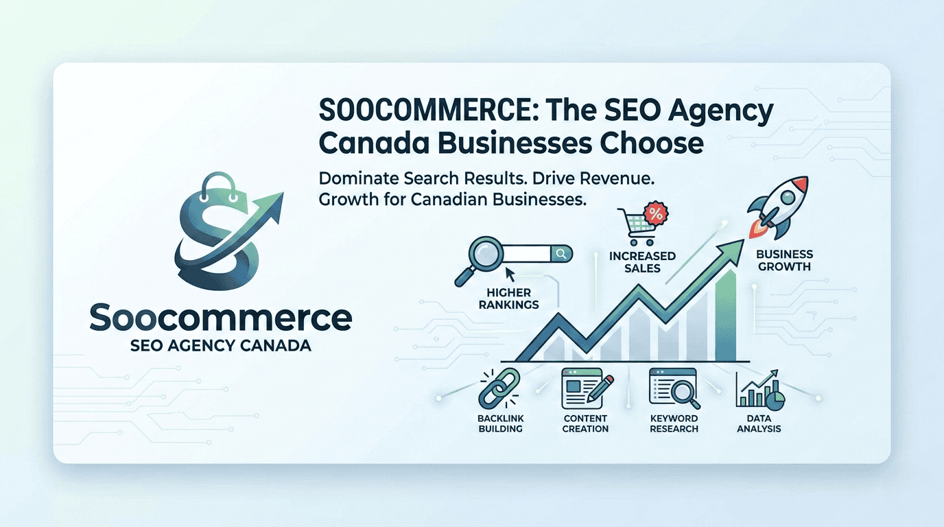 Soocommerce: The SEO Agency Canada Businesses Choose