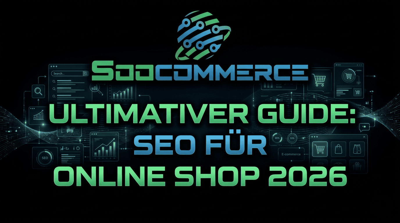 Soocommerce: Ultimativer Guide: SEO für Online Shop 2026