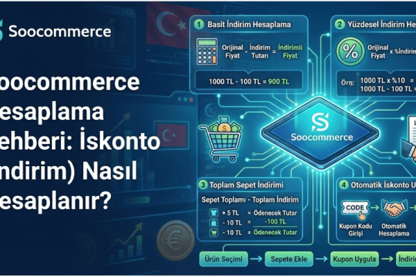 Soocommerce Hesaplama Rehberi: İskonto (İndirim) Nasıl Hesaplanır?