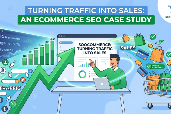 Soocommerce Ecommerce SEO Case Study: Turning Traffic into Sales