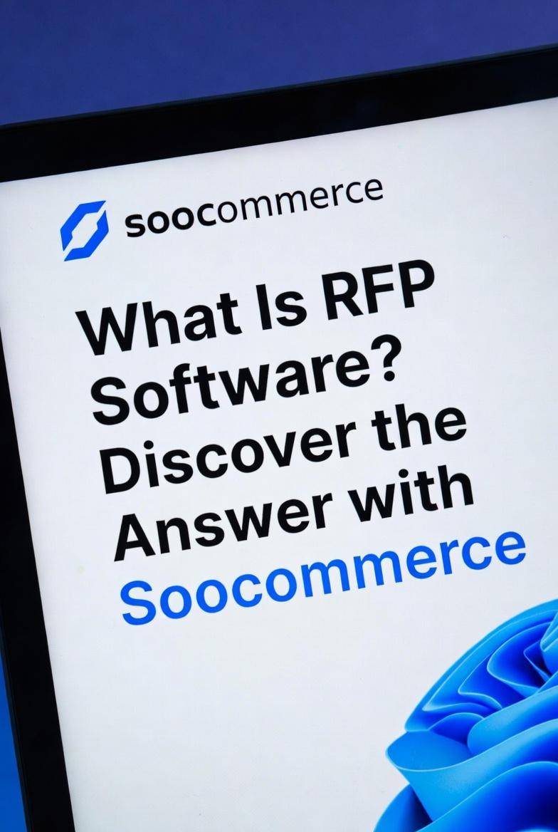What Is RFP Software? Discover the Answer with Soocommerce