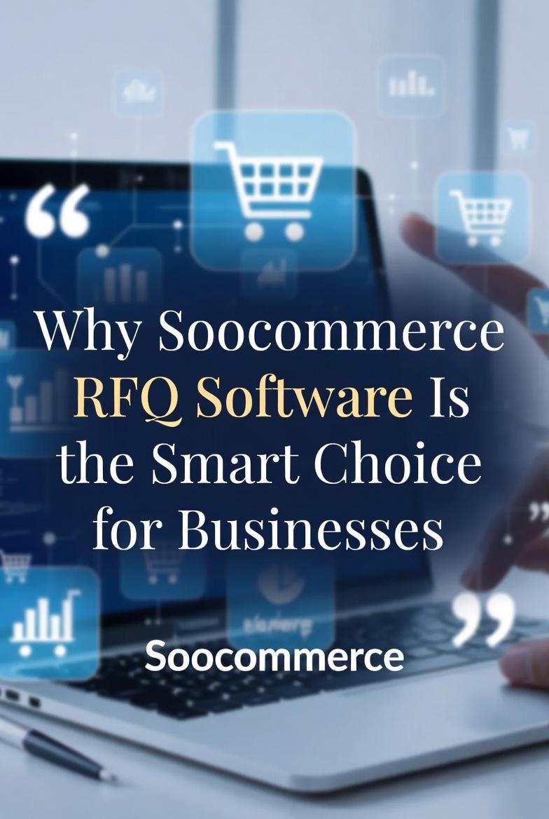 Why Soocommerce RFQ Software Is the Smart Choice for Businesses