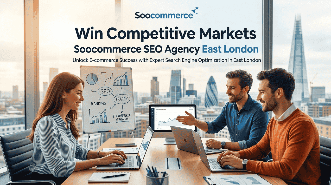 Win Competitive Markets with Soocommerce SEO Agency East London